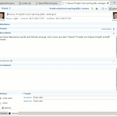 GitHub mit Eclipse (EGit) | Frank W. Rahn
